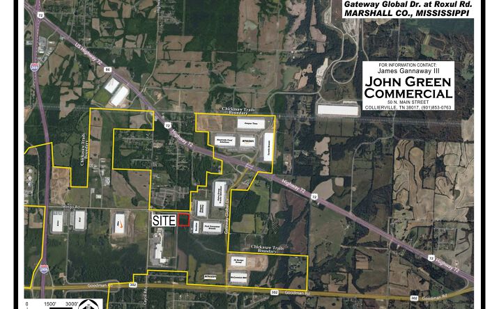 Pictures of Land property located at Gateway Global Dr, Byhalia MS 38611, MS 38611 for sales - image #1