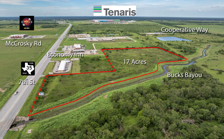 Pictures of Land property located at 35 Bucks Bayou Rd, Bay City, TX 77414 for sales - image #1