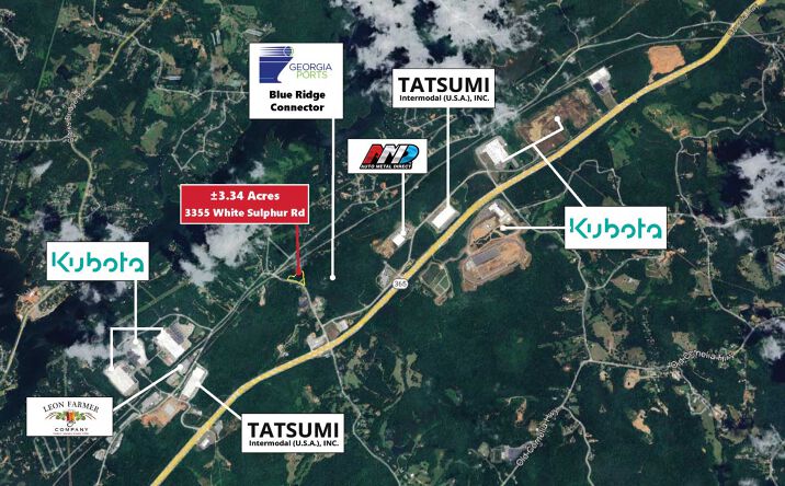 Pictures of Land property located at 3355 White Sulphur Rd, Gainesville, GA 30501 for sales - image #1