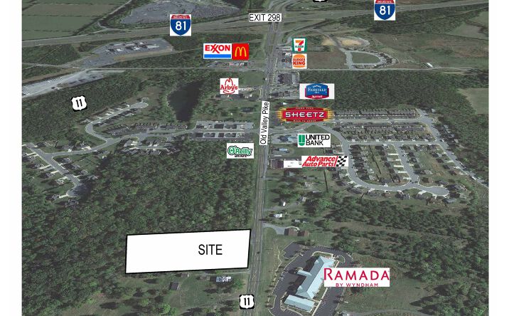 Pictures of Land property located at 33407 - 33431 Old Valley Pike, Strasburg, VA 22657 for sales - image #1