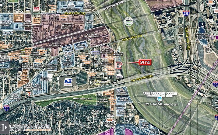 Pictures of Retail, Land property located at 2324 & 2320 N Beckley Ave, Dallas, TX 75208 for sales - image #1