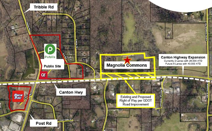 Pictures of Land property located at Magnolia Commons - Canton Highway, Cumming, GA 30040 for sales - image #1