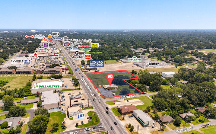 Pictures of Land property located at 4617 Johnston St, Lafayette, LA 70503 for sales - image #1