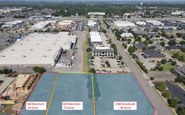 Pictures of Land property located at 2380 Boardwalk St, Norman, OK 73069, 600 Merchant Dr, Norman, OK 73069, 580 Merchant Dr, Norman, OK 73069 for sales - image #1