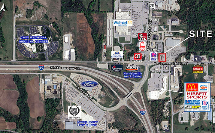 Pictures of Land property located at NEQ of 152 Highway and N. Booth Avenue, Kansas City, MO 64157 for sales - image #1