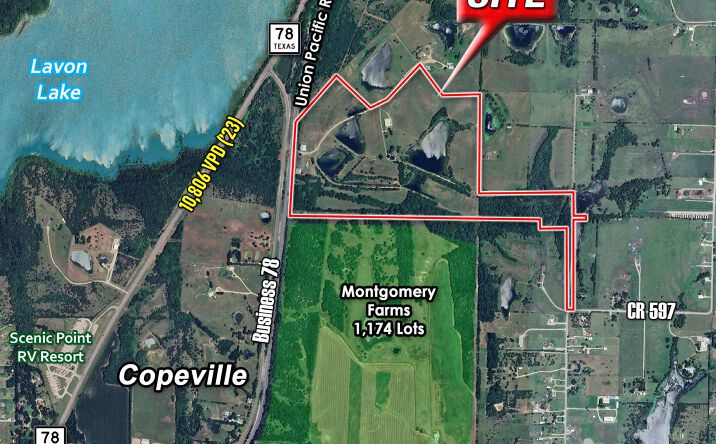 Pictures of Land property located at Prime Development or Investment Opportunity, Farmersville, TX 75442 for sales - image #1