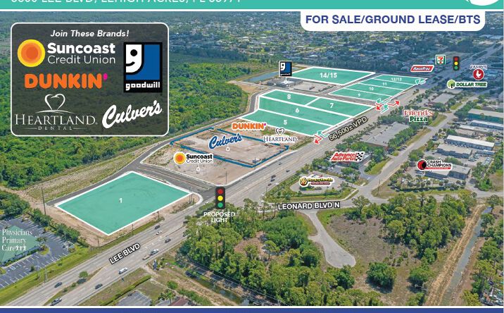 Pictures of Retail, Land property located at 5600 Lee Blvd, Lehigh Acres, FL 33971 for sales - image #1