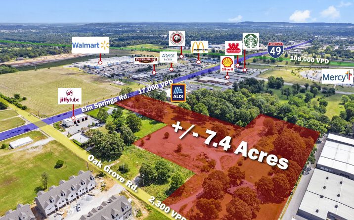 Pictures of Land property located at Oak Grove Rd, Springdale, AR 72762 for sales - image #1