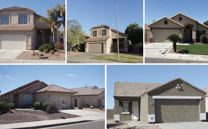 Pictures of Multifamily property located at 101045 . 5 Home SFR Portfolio, Phoenix, AZ 85382 for sales - image #1