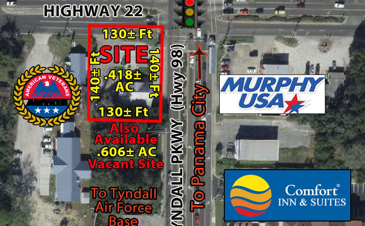 Pictures of Land property located at 5512 E Highway 22, Panama City, FL 32404 for sales - image #1
