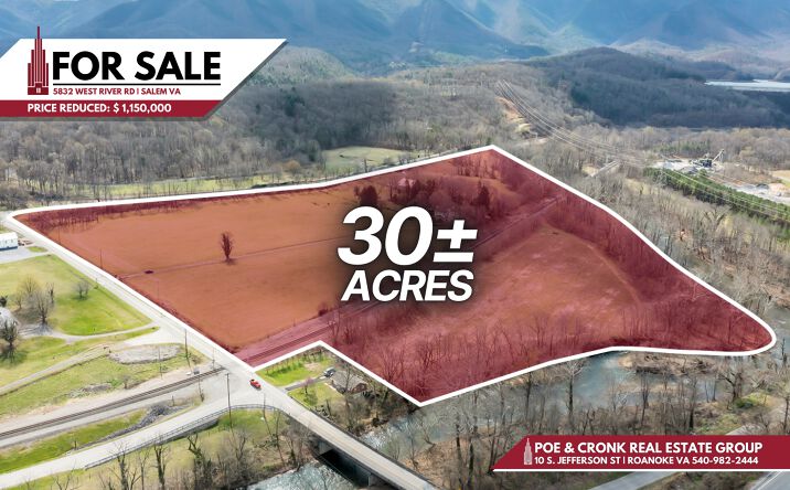 Pictures of Land property located at 5832 W River Rd, Salem, VA 24153 for sales - image #1