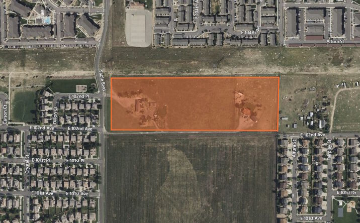 Pictures of Land property located at 14501 E 102nd Ave, Commerce City, CO 80022, 14701 E 102nd Ave, Commerce City, CO 80022 for sales - image #1