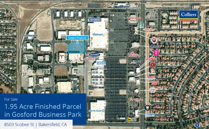 Pictures of Land property located at 8503 Scobee St, Bakersfield, CA 93313 for sales - image #1