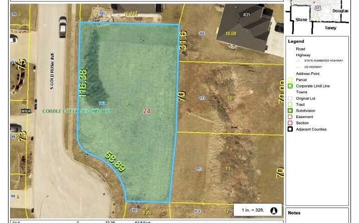 Pictures of Land property located at 838 Gold Rush Ave, Nixa, MO 65714 for sales - image #1