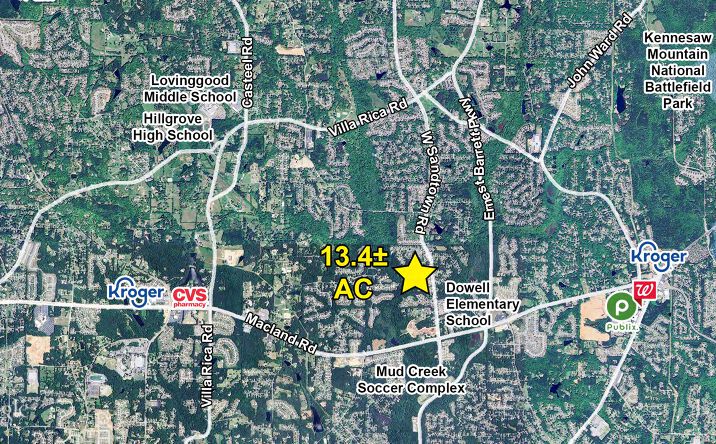 Pictures of Land property located at 1942 W Sandtown Rd, Marietta, GA 30064 for sales - image #1