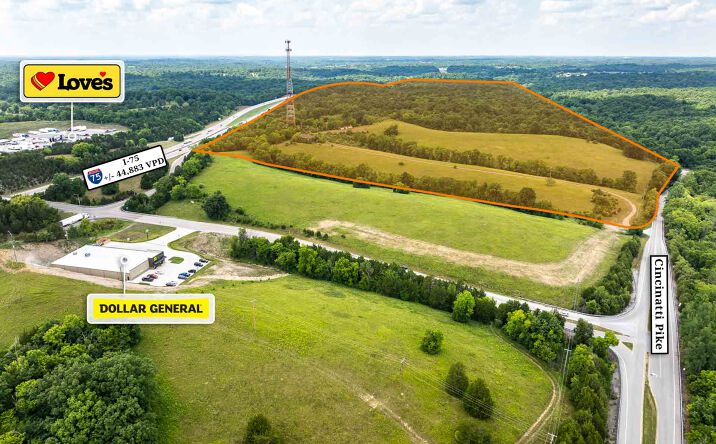 Pictures of Land property located at Sadieville Land Parcel 1 - 171 Acres, Sadieville, KY 40370 for sales - image #1