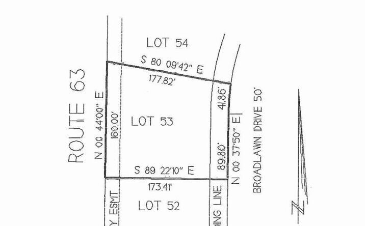 Pictures of Land property located at Lot 53 Broadlawn Drive, Kirksville, MO 63501 for sales - image #1