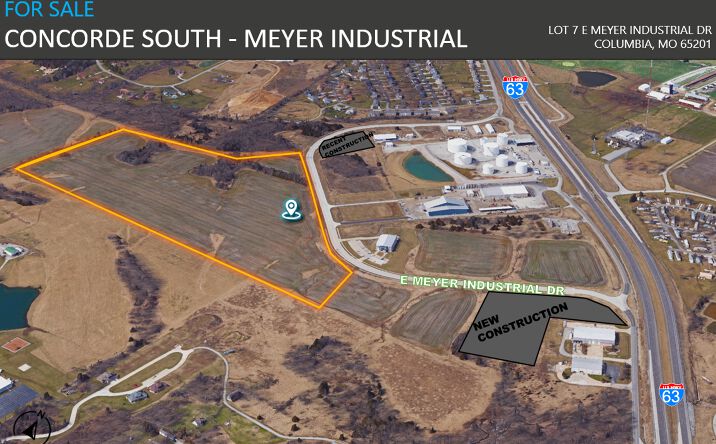 Pictures of Land property located at Lot 7 E Meyer Industrial Dr, Columbia, MO 65201 for sales - image #1