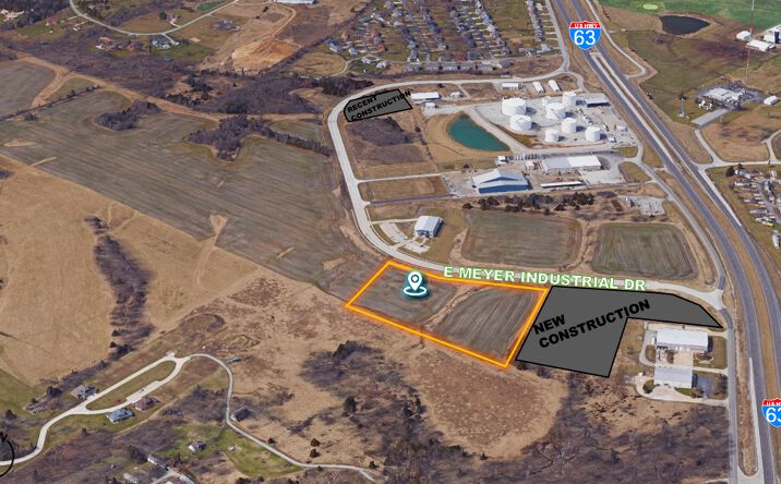 Pictures of Land property located at Lot 8A E Meyer Industrial Drive, Columbia, MO 65201 for sales - image #1