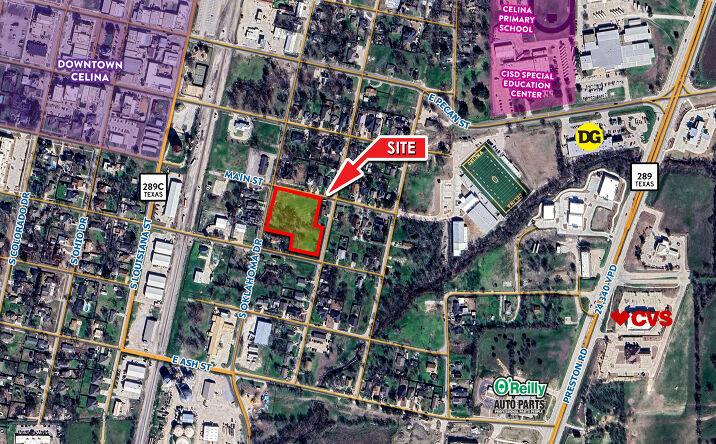 Pictures of Land property located at 208 S Oklahoma Dr, Celina, TX 75009 for sales - image #1