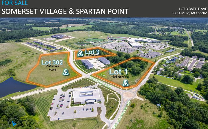 Pictures of Land property located at Lot 3 Battle Ave, Columbia, MO 65202 for sales - image #1