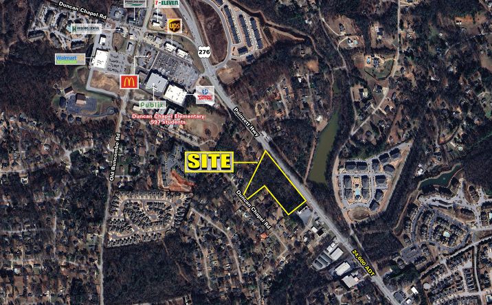 Pictures of Land property located at Poinsett Hwy & New Perry Rd, Greenville, SC 29609 for sales - image #1
