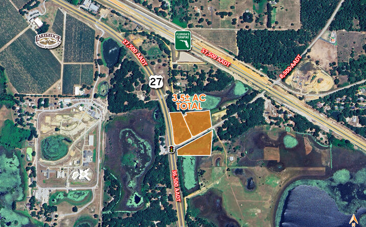 Pictures of Land property located at US 27 & 561, Minneola, FL 34715 for sales - image #1