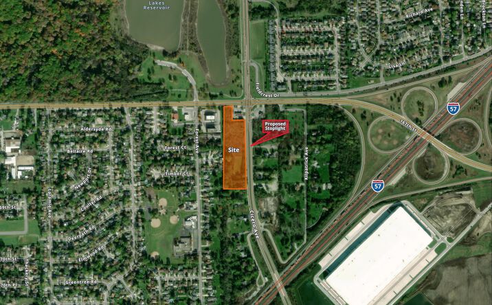 Pictures of Land property located at 16710 S Cicero Ave, Oak Forest, IL 60452 for sales - image #1