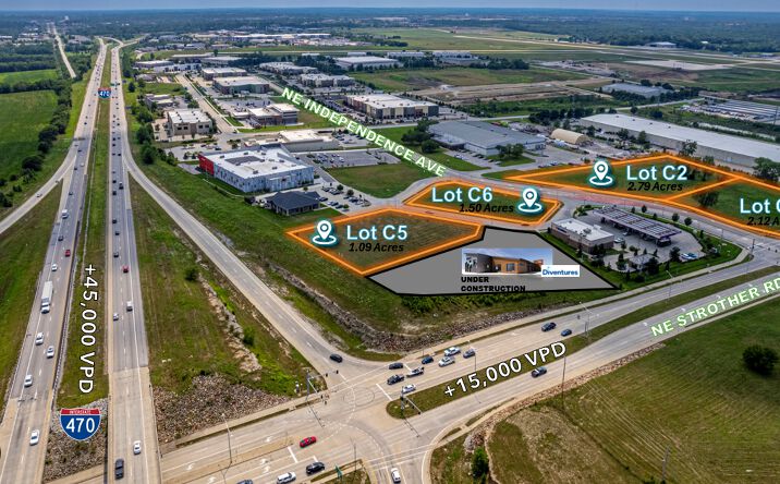 Pictures of Land property located at Lot C6 NE Independence Ave, Lee's Summit, MO 64064 for sales - image #1