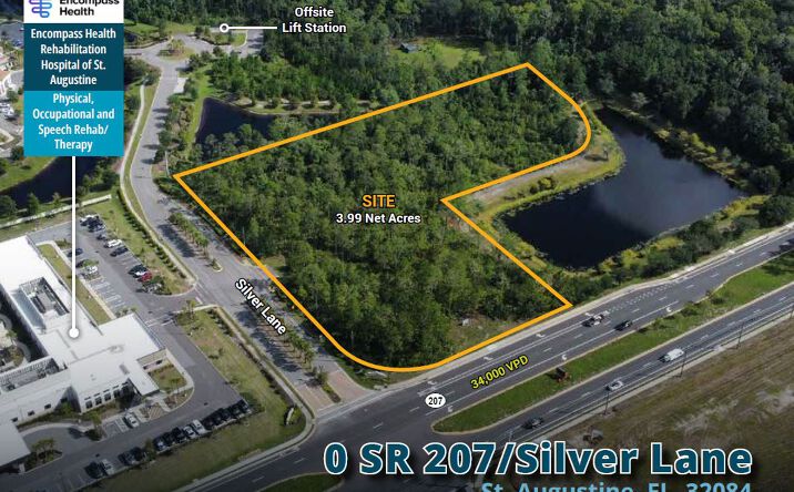 Pictures of Land property located at 0 SR 207/Silver Lane, St. Augustine, FL 32084 for sales - image #1