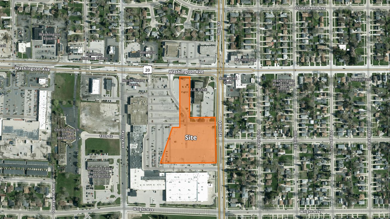 Pictures of Hospitality, Land, Multifamily, Retail, Senior Living property located at 4801 Washington Ave, Racine, WI 53406 for sales - image #1