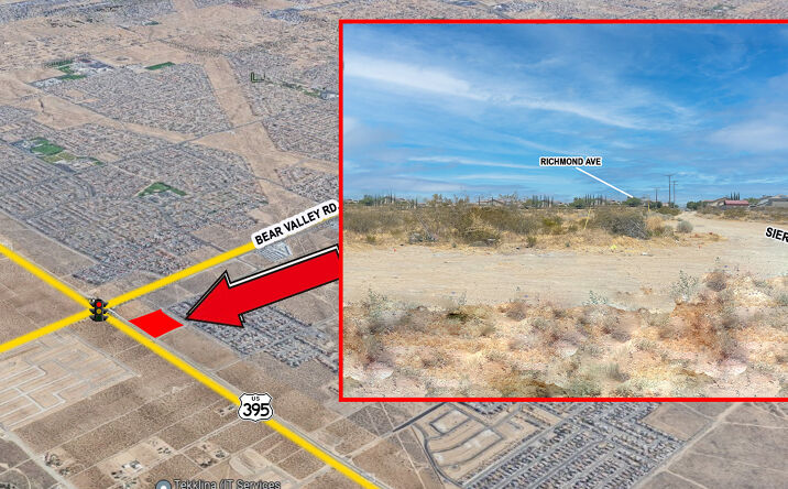 Pictures of Land property located at 00 Bear Valley Rd, Victorville, CA 92392 for sales - image #1