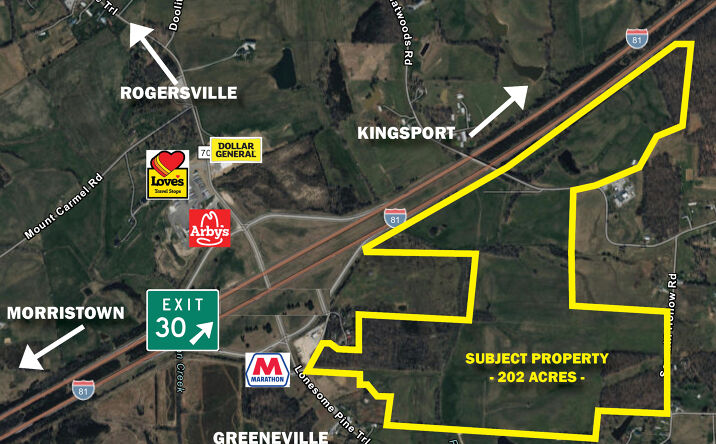 Pictures of Land property located at 2205 Flatwoods Rd, Mosheim, TN 37818 for sales - image #1