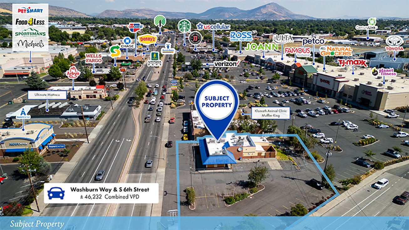 Pictures of Retail property located at 2710 S 6th St, Klamath Falls, OR 97603 for sales - image #1
