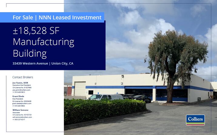 Pictures of Industrial property located at 33439 Western Ave, Union City, CA 94587 for sales - image #1