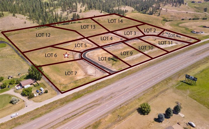 Pictures of Land property located at Lot 6 Elk Valley Ranch, Huson, MT 59846 for sales - image #1