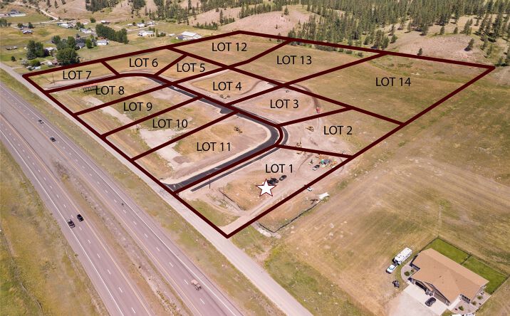 Pictures of Land property located at Lot 1 Elk Valley Ranch, Huson, MT 59846 for sales - image #1