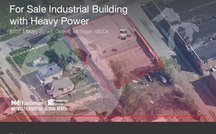 Pictures of Retail, Office, Industrial property located at 8107 Military St, Detroit, MI 48204 for sales - image #1