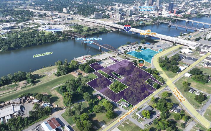Pictures of Land property located at 1004 E Washington Ave, North Little Rock, AR 72114 for sales - image #1