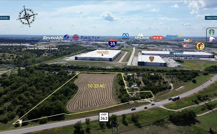 Pictures of Land property located at Lower Troy Rd, Temple, TX 76501 for sales - image #1