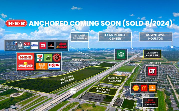 Pictures of Land property located at 11,000 City Park Central, Houston, TX 77047 for sales - image #1