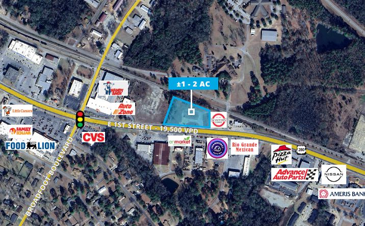 Pictures of Land property located at 1400 E 1st St, Vidalia, GA 30474 for sales - image #1