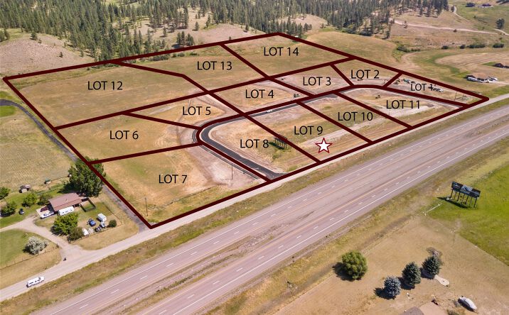 Pictures of Land property located at Lot 9 Elk Valley Ranch, Huson, MT 59846 for sales - image #1