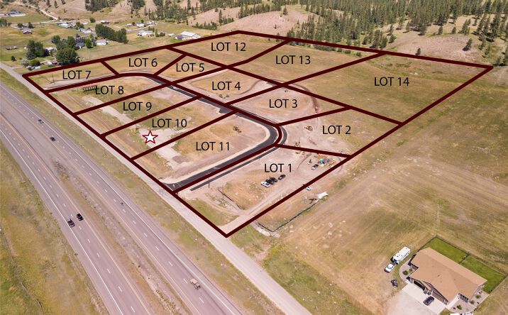 Pictures of Land property located at Lot 10 Elk Valley Ranch, Huson, MT 59846 for sales - image #1
