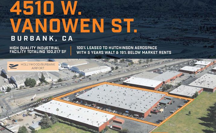 Pictures of Industrial property located at 4510 Vanowen St, Burbank, CA 91505 for sales - image #1