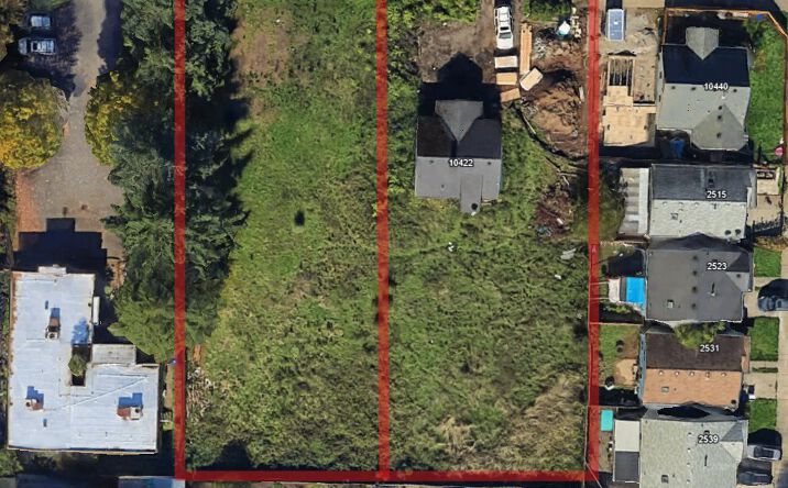 Pictures of Land, Multifamily property located at 10412 SE Division St, Portland, OR 97266 for sales - image #1