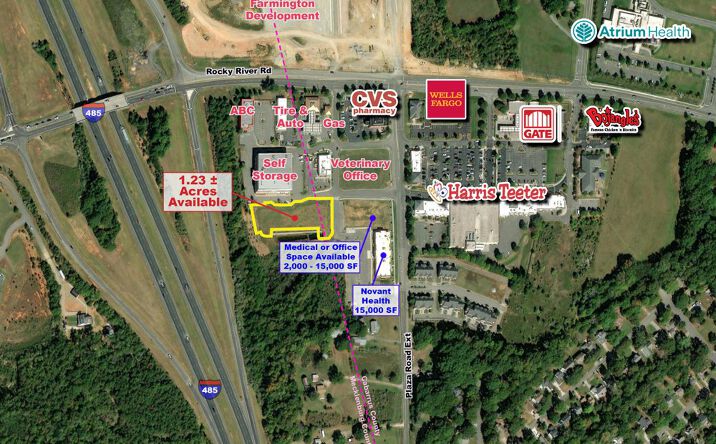 Pictures of Multifamily, Office, Hospitality, Land property located at Plaza Road / Rocky River Road, Charlotte, NC 28215 for sales - image #1