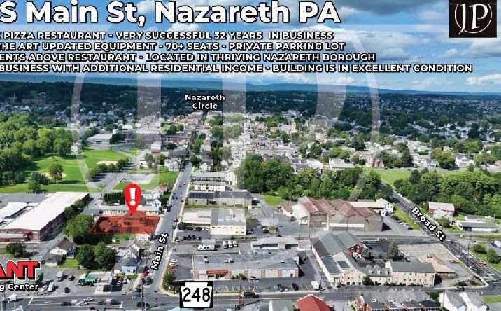 Pictures of Retail property located at 550 S Main St, Nazareth, PA 18064 for sales - image #1
