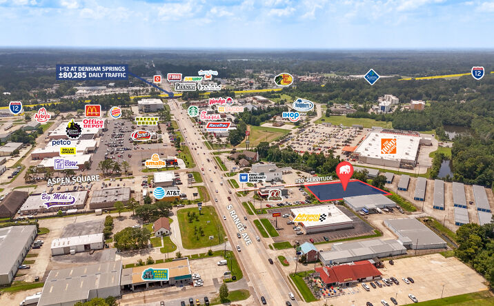 Pictures of Land property located at Tract B-1 S Range Ave, Denham Springs, LA 70726 for sales - image #1