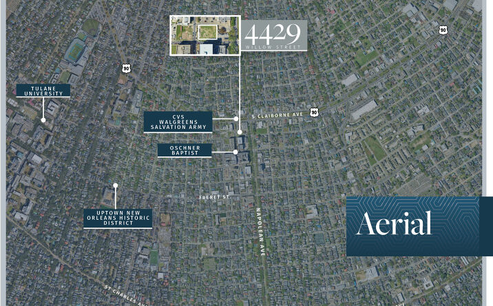 Pictures of Land, Mixed Use, Office, Retail property located at 4429 Willow St, New Orleans, LA 70115 for sales - image #1